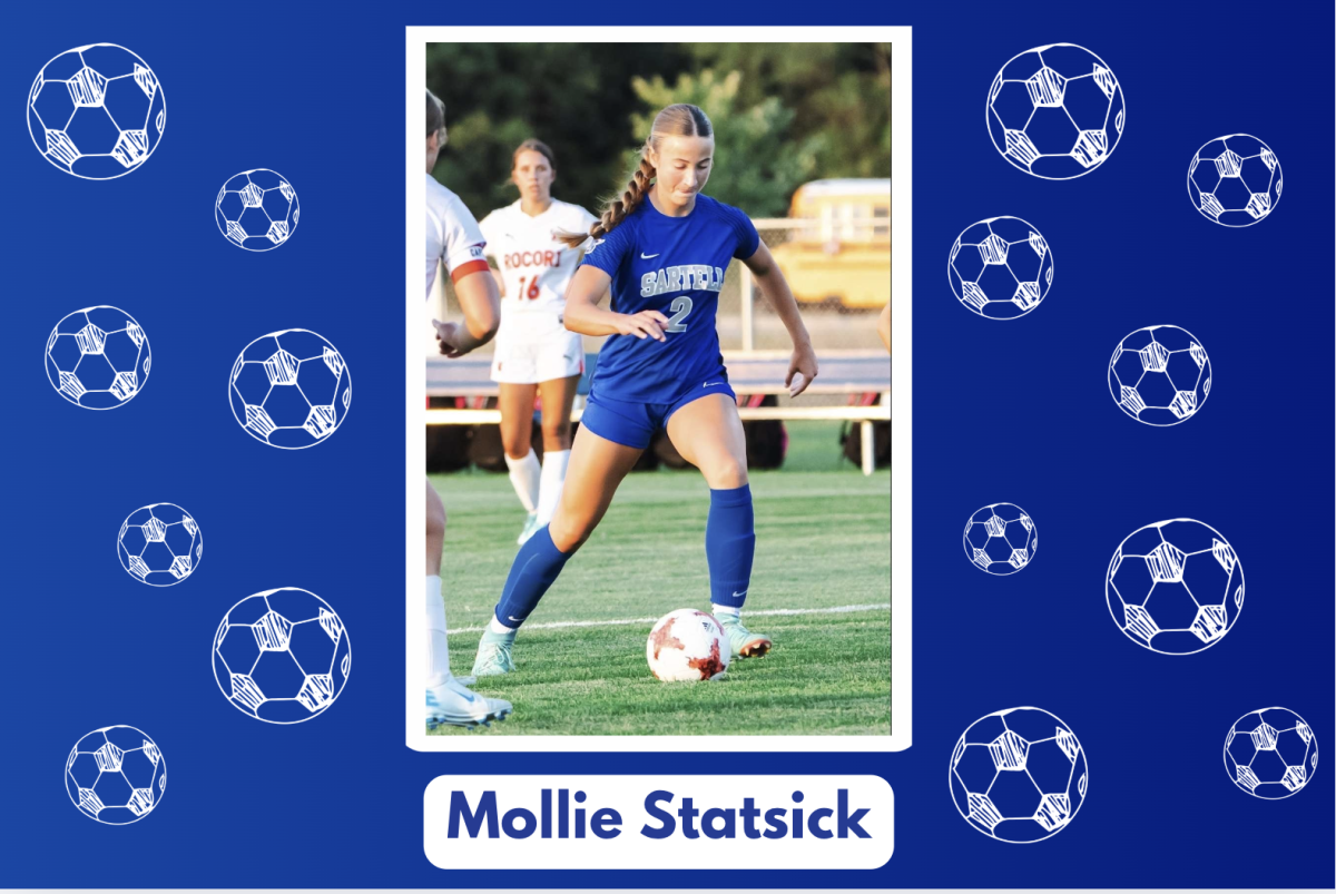 Mollie position on the soccer team is a forward who looks to score goals. (Photo used with permission from mollie Statsick.)